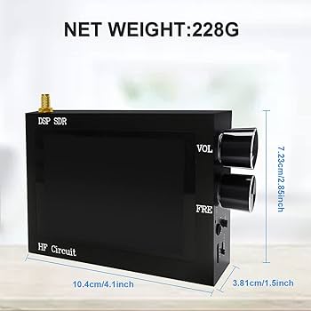 Amazon.co.jp: 1.10c 3.5インチ 50KHz-2GHz DSP SDR レシーバー